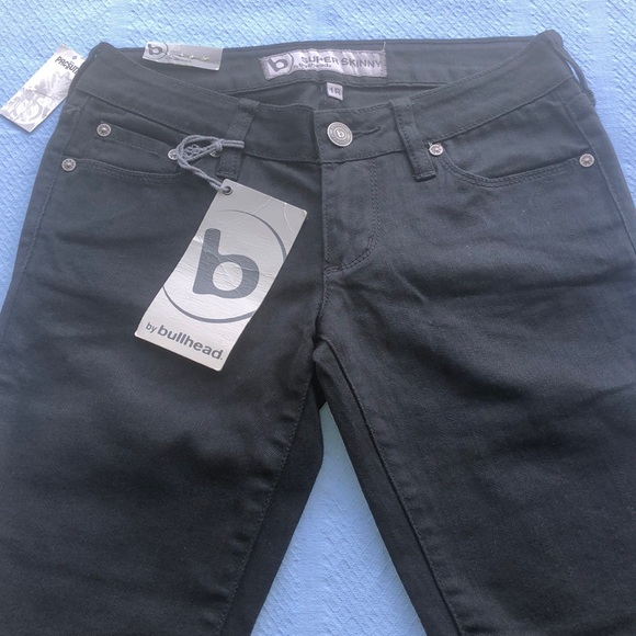 Bullhead Denim - Jeans Bullhead black skinny Cotton spandex  # X